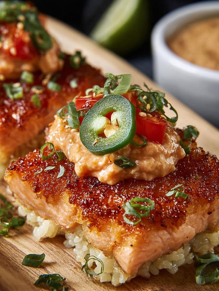 Crispy Rice Salmon: 7 Irresistible Flavor Bombs - Crispy Rice Salmon - main visual representation