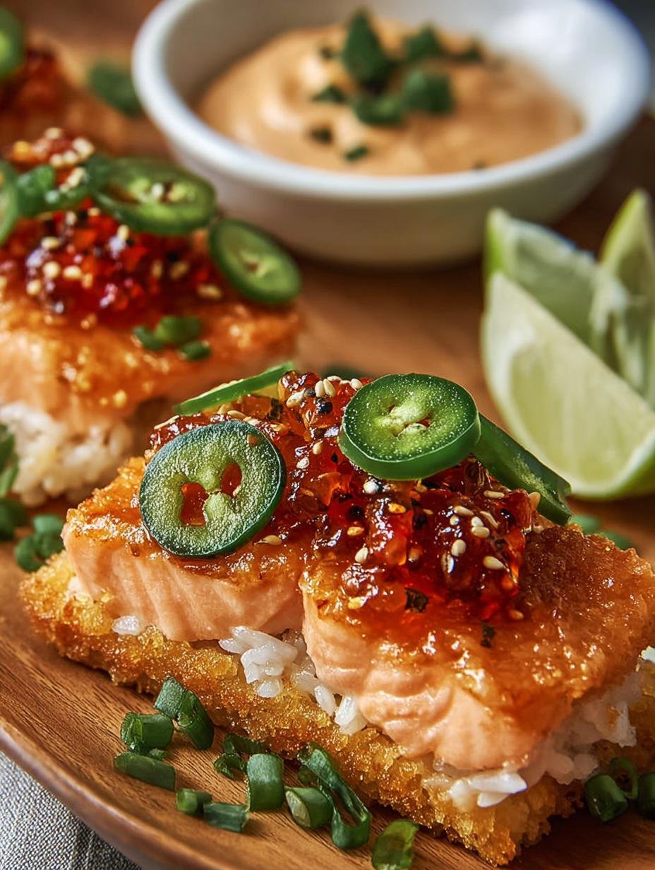 Crispy Rice Salmon: 7 Irresistible Flavor Bombs - Crispy Rice Salmon - additional detail