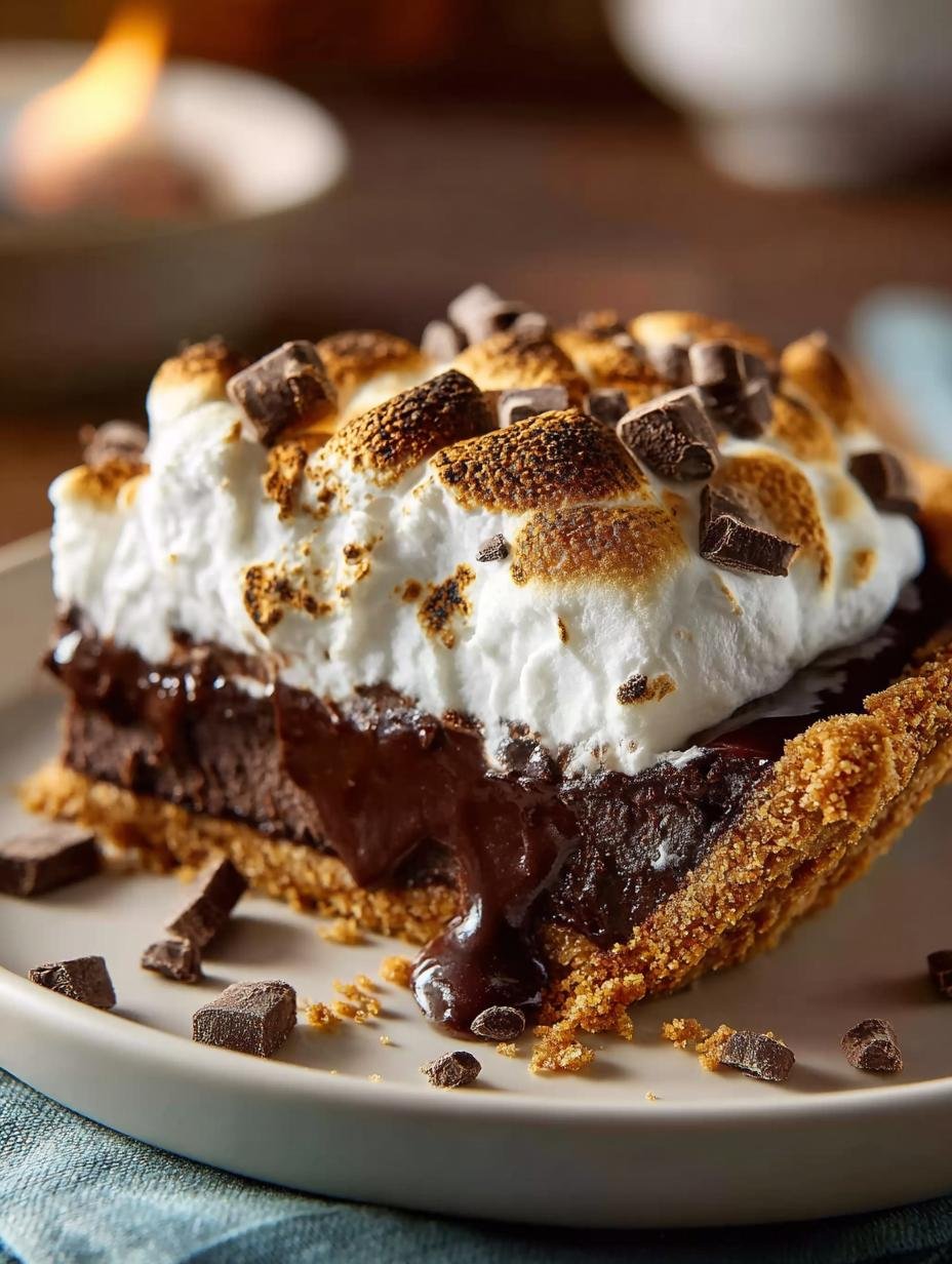 Decadent Smores Pie Irresistible Treat for Dessert - Decadent Smores Pie Irresistible - main visual representation
