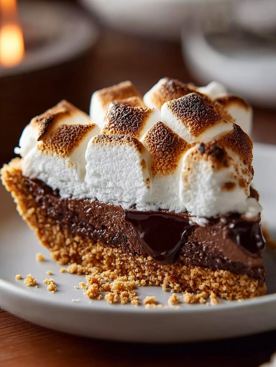 Decadent Smores Pie Irresistible