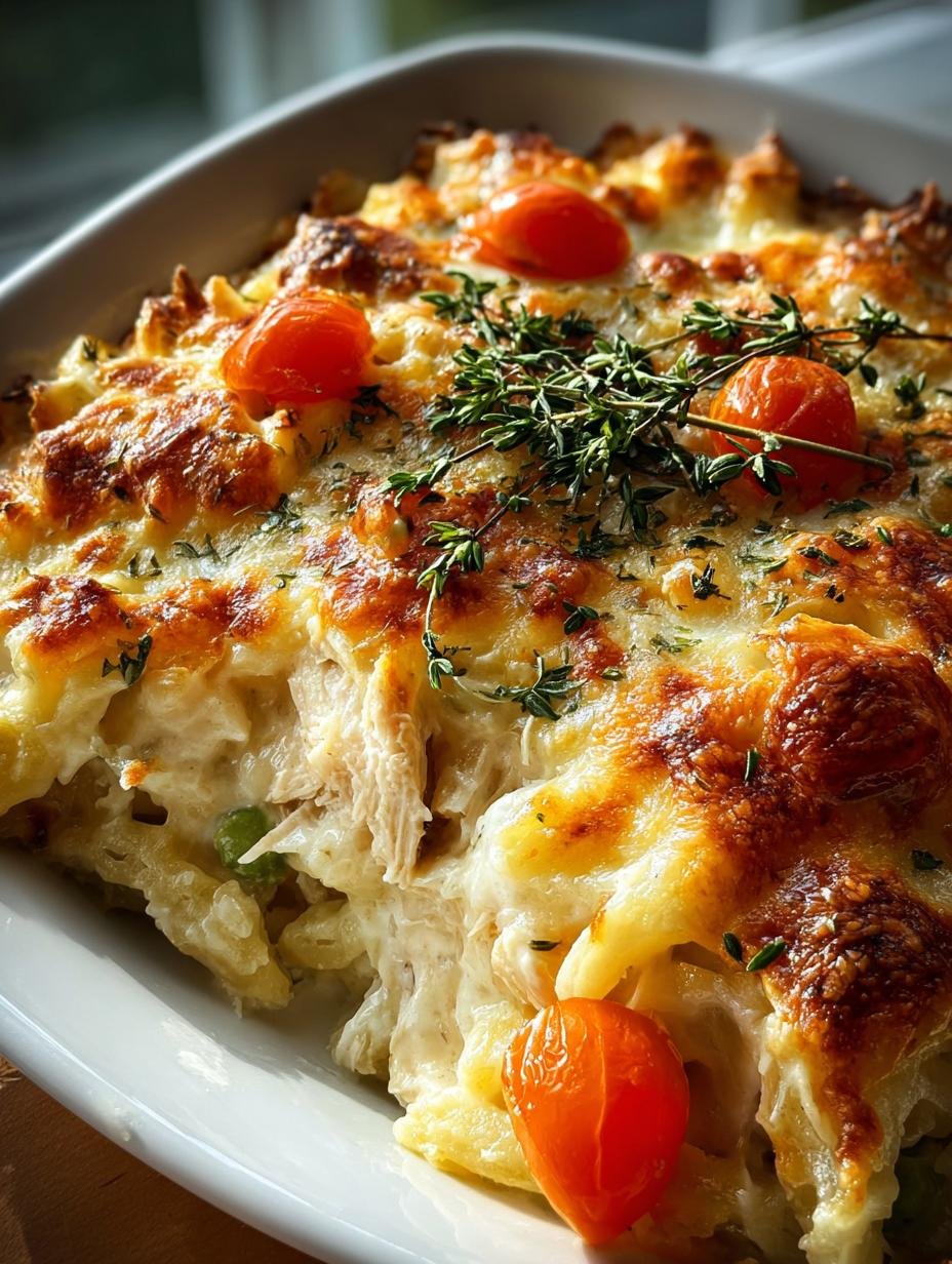 Dump Bake Chicken Alfredo: 5-Minute Comfort Dish - Dump Bake Chicken Alfredo - main visual representation