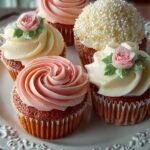 Girl Baby Shower Cupcakes
