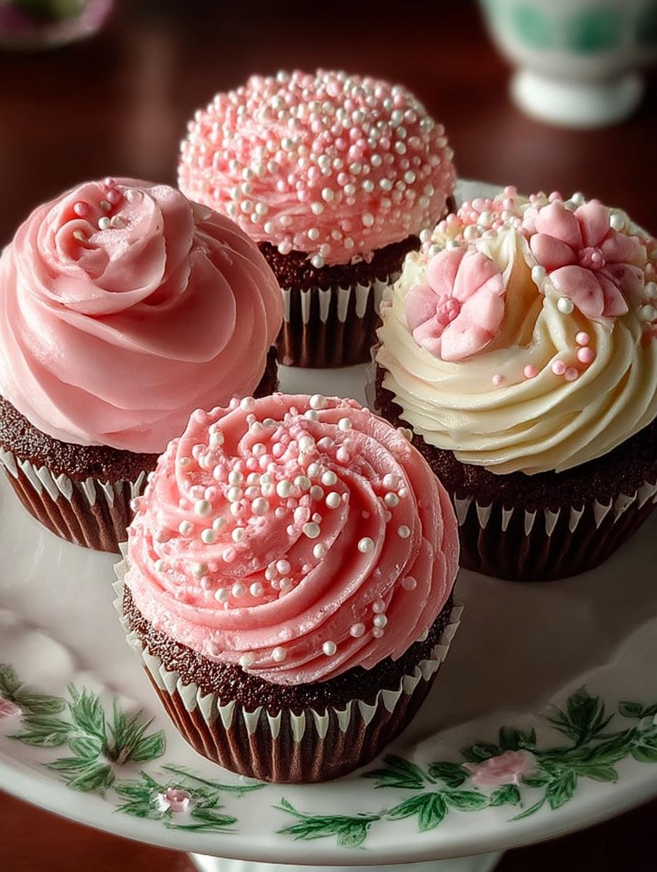 Girl Baby Shower Cupcakes: 7 Sweet Ideas to Delight - Girl Baby Shower Cupcakes - additional detail