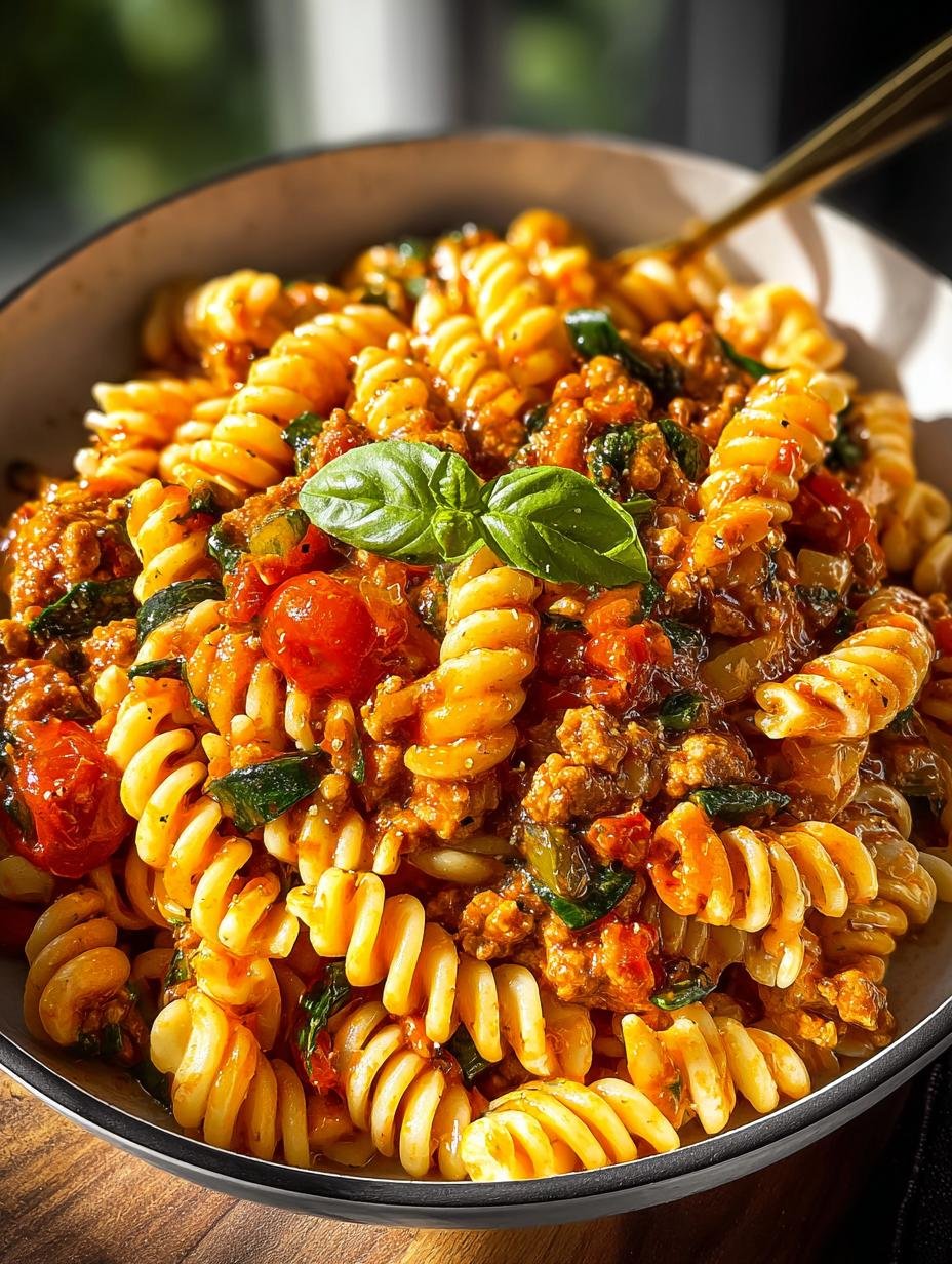 Ground Turkey Veggie Pasta: 5 Healthy Recipes to Love - Ground Turkey Veggie Pasta - additional detail