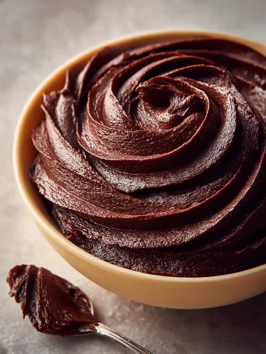 Healthy Chocolate Frosting