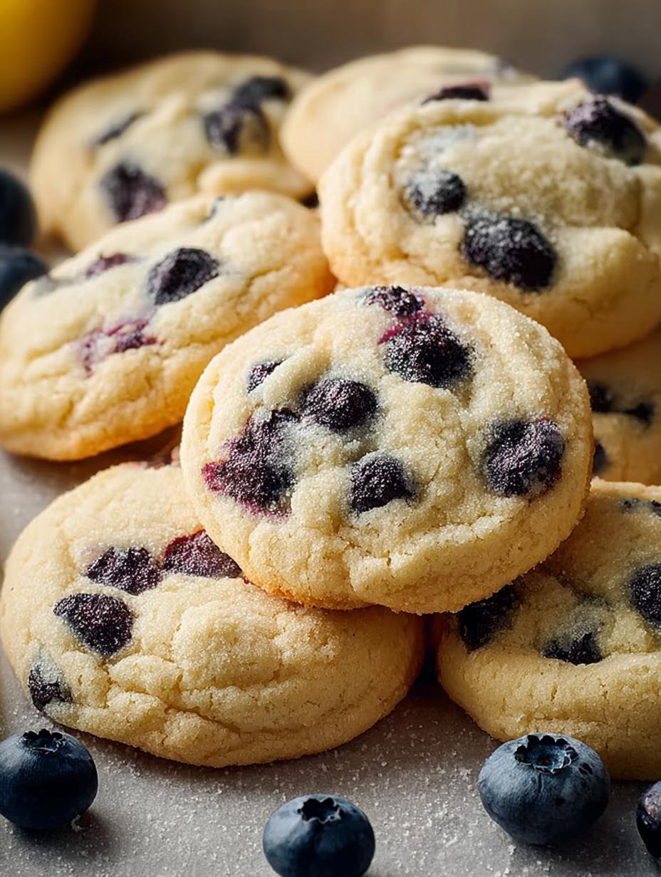 Lemon Blueberry Cookies: 5 Irresistible Treats to Savor - Lemon Blueberry Cookies - additional detail
