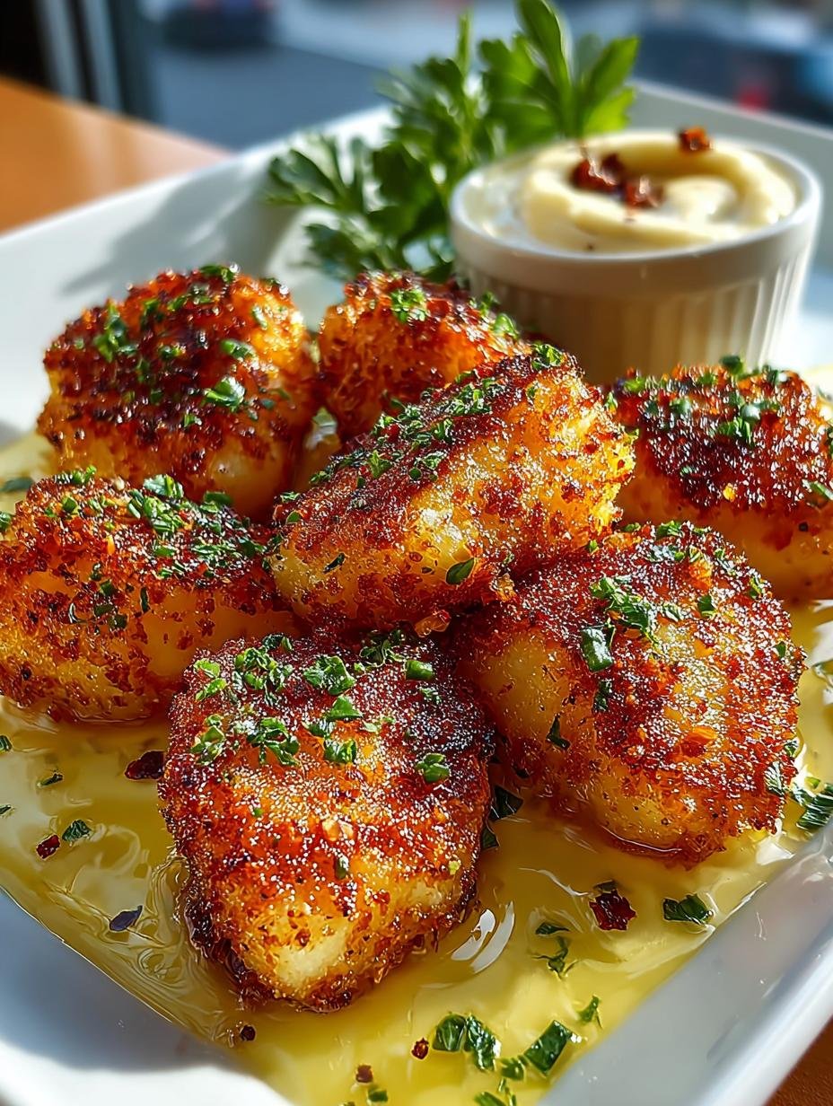 Lemon Butter Fish Bites