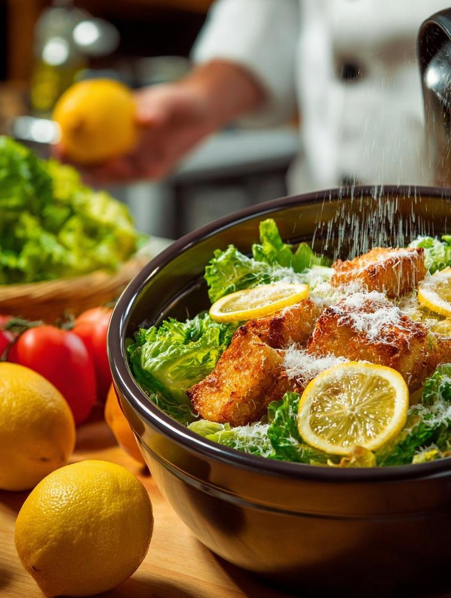 Lemon Parmesan Salad