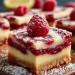 Lemon Raspberry Swirl Bars