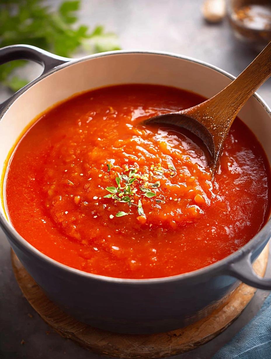 Marinara Sauce: 5 Secrets for a Delicious Homemade Taste - Marinara Sauce - additional detail