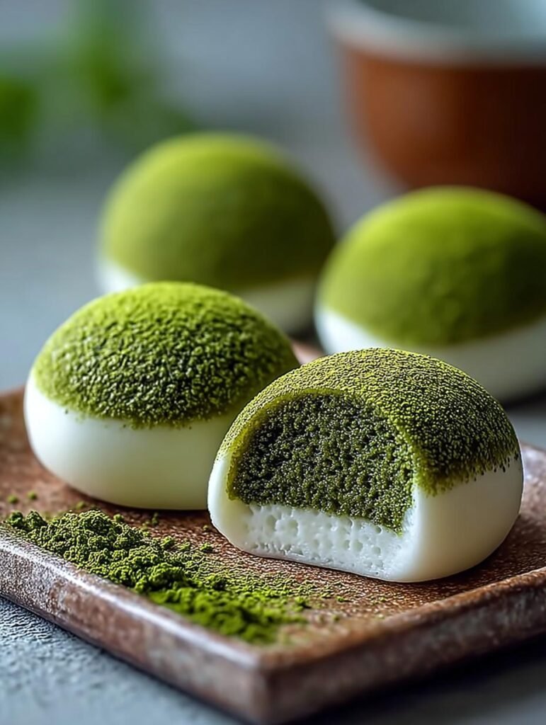 Matcha Cheesecake Daifuku