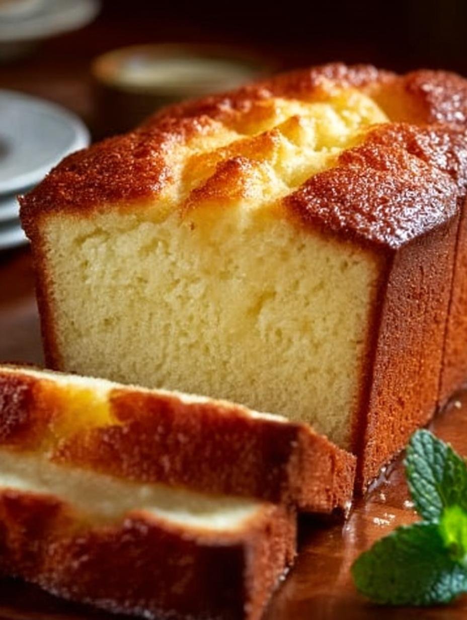 Moist Buttermilk Pound Cake
