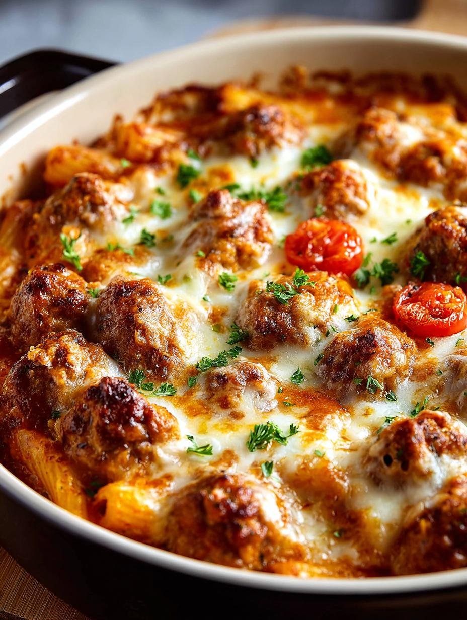One Pan Meatball Casserole: 7 Comforting Flavors - One Pan Meatball Casserole - main visual representation
