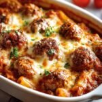 One Pan Meatball Casserole