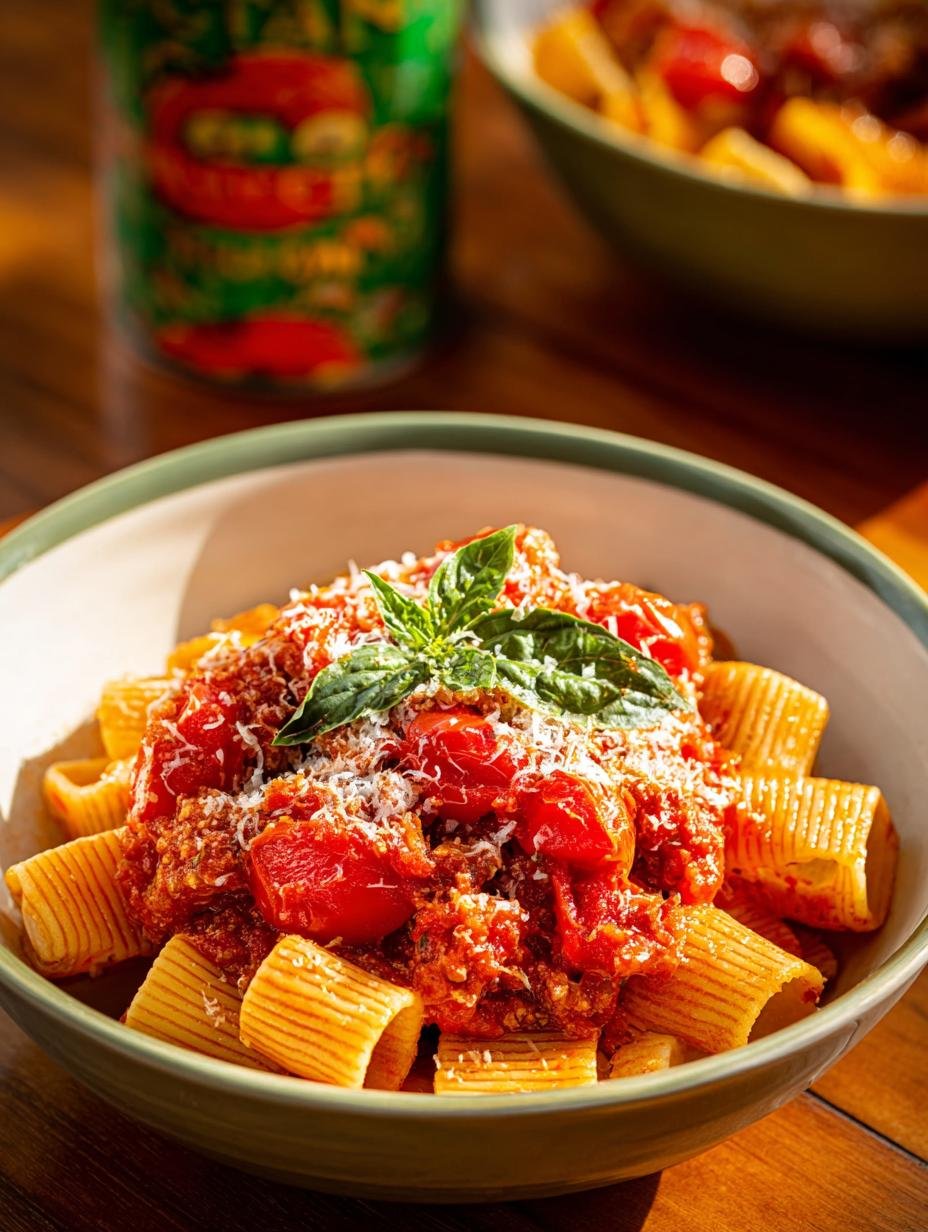 Pasta with Canned Tomatoes: 5 Simple Ways to Delight - Pasta with Canned Tomatoes - main visual representation