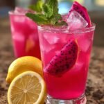 Pink Dragonfruit Lemonade