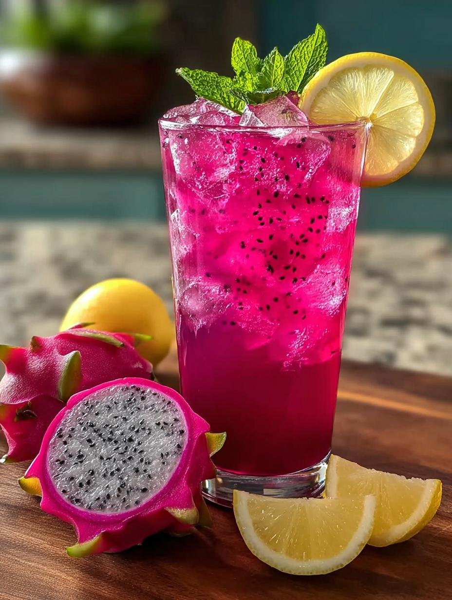 Pink Dragonfruit Lemonade: 7 Refreshing Secrets - Pink Dragonfruit Lemonade - additional detail