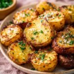 Roasted Garlic Parmesan Potatoes
