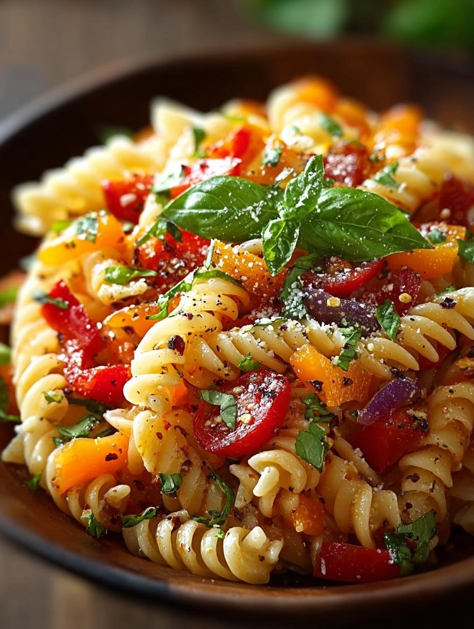 Roasted Pepper Pasta Salad: 5 Simple Secrets - Roasted Pepper Pasta Salad - main visual representation