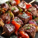 Sizzling Steak Kebabs