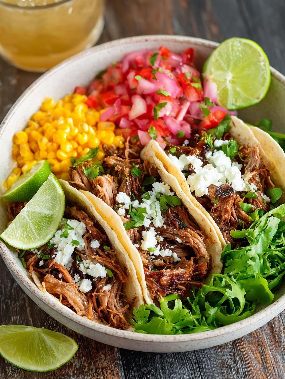 Slow Cooker Carnitas Taco