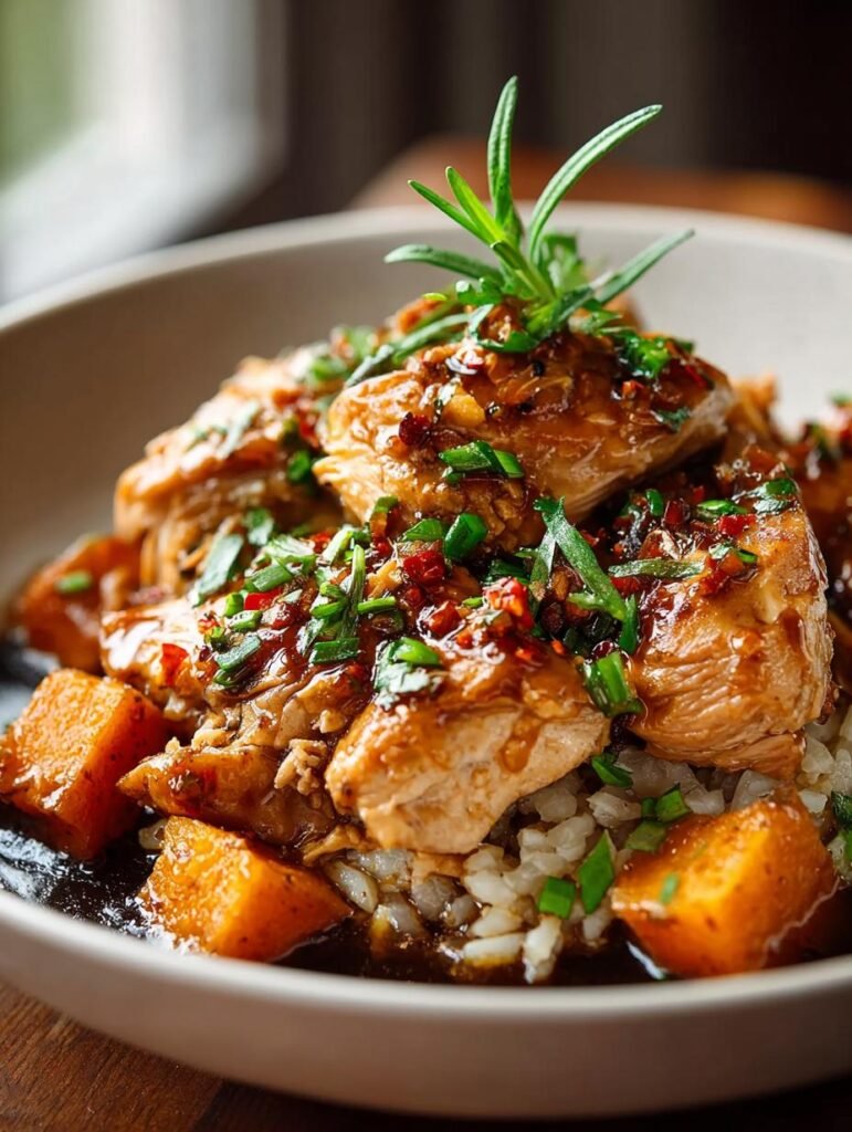 Slow Cooker Chicken Sweet