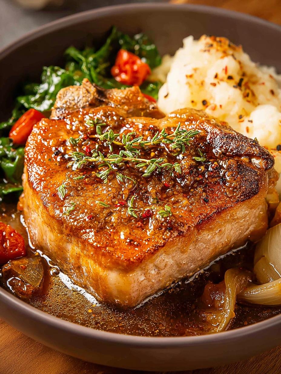 Smothered Pork Chops: 5 Steps to Irresistible Flavor - Smothered Pork Chops - additional detail