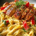 Spicy Cajun Chicken Alfredo