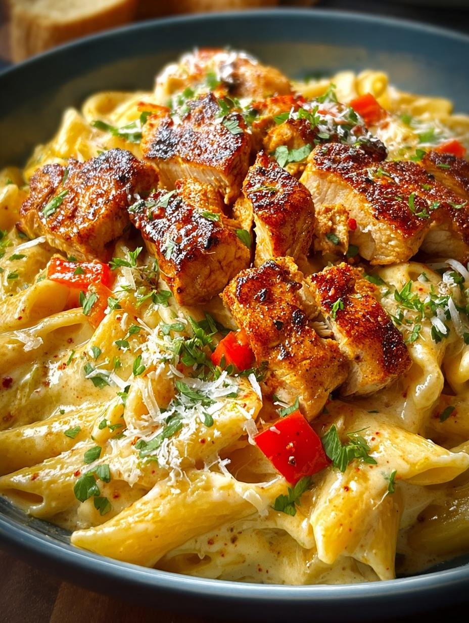 Spicy Cajun Chicken Alfredo: 7 Bold Flavors to Savor - Spicy Cajun Chicken Alfredo - additional detail