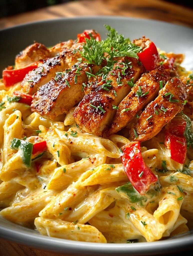Spicy Cajun Chicken Alfredo