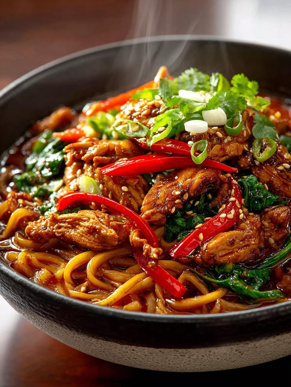 Spicy Korean Chicken Noodle: 5 Bold Flavors to Savor - Spicy Korean Chicken Noodle - additional detail