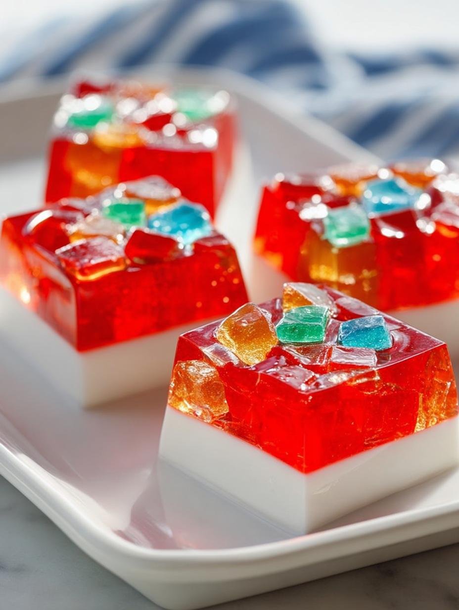 Stained Glass Jello: 5 Stunning Layers to Delight - Stained Glass Jello - main visual representation