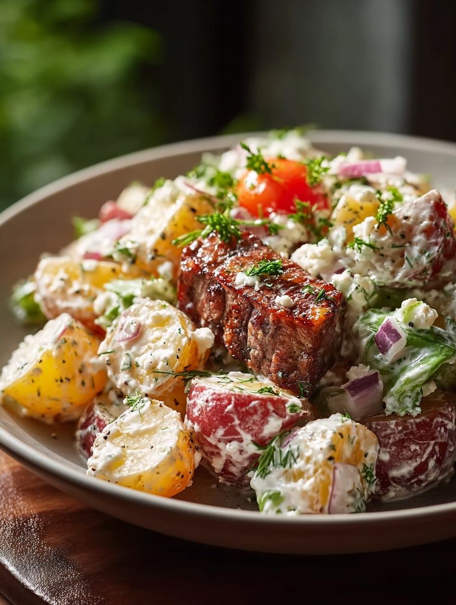 Steakhouse Potato Salad: 5 Rich Flavors to Savor - Steakhouse Potato Salad - main visual representation