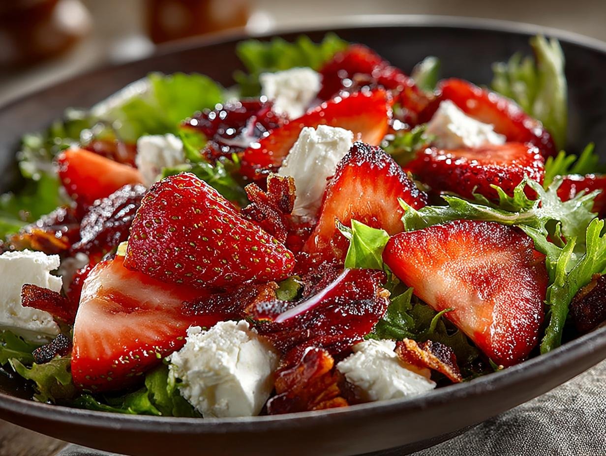 Strawberry Crackle Salad For