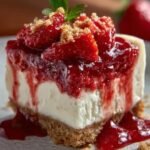 Strawberry Crunch Cheesecake