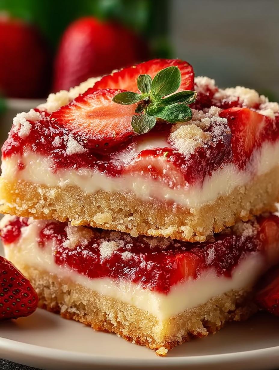 Strawberry Shortcake Bars: 7 Steps to Blissful Delight - Strawberry Shortcake Bars - main visual representation