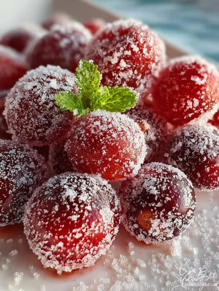 Sugared Cranberries