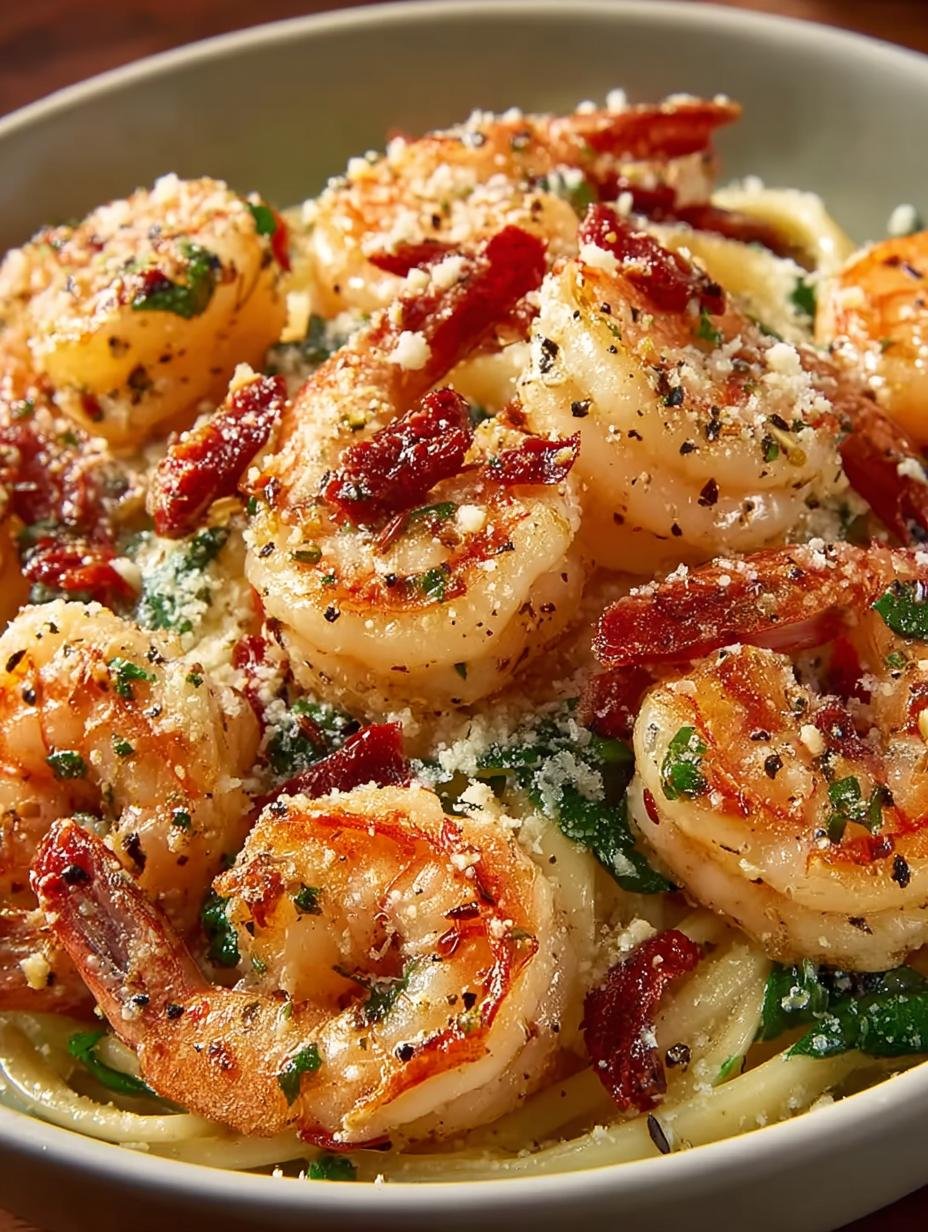 Tuscan Garlic Butter Shrimp
