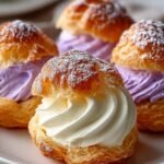 Ube Cream Puffs