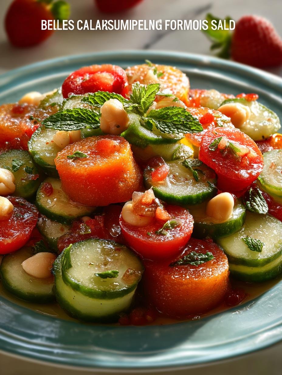 White Bean Cucumber Salad: 7 Refreshing Secrets - White Bean Cucumber Salad - main visual representation