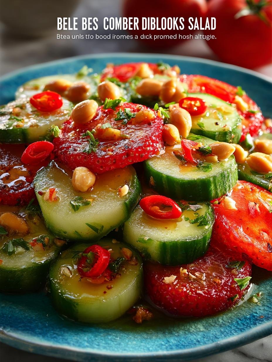 White Bean Cucumber Salad: 7 Refreshing Secrets - White Bean Cucumber Salad - additional detail