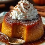Baked Pumpkin Spice Pudding