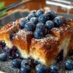 Blueberry French Toast Casserole