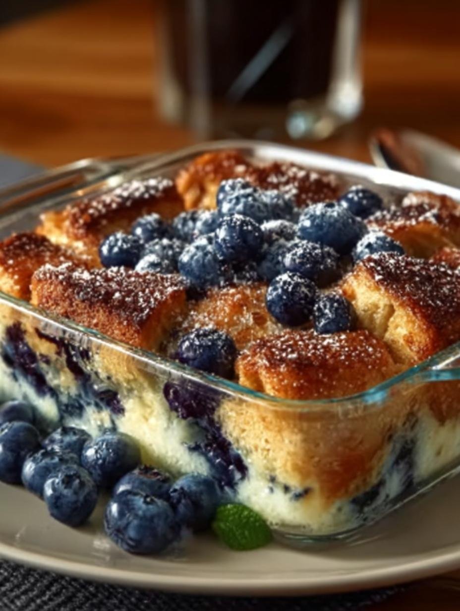 Blueberry French Toast Casserole: 5 Ways to Delight - Blueberry French Toast Casserole - additional detail
