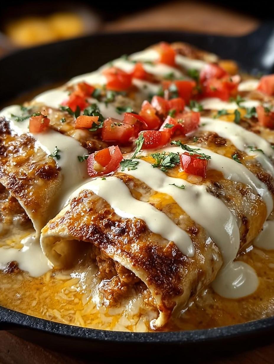 Chicken Enchiladas with Creamy Bliss for Dinner - Chicken Enchiladas with Creamy - additional detail