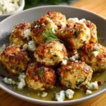 Chicken Feta Meatballs