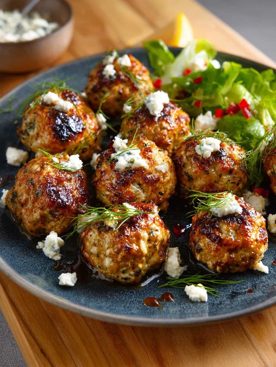 Chicken Feta Meatballs: 7 Savory Secrets Revealed - Chicken Feta Meatballs - additional detail