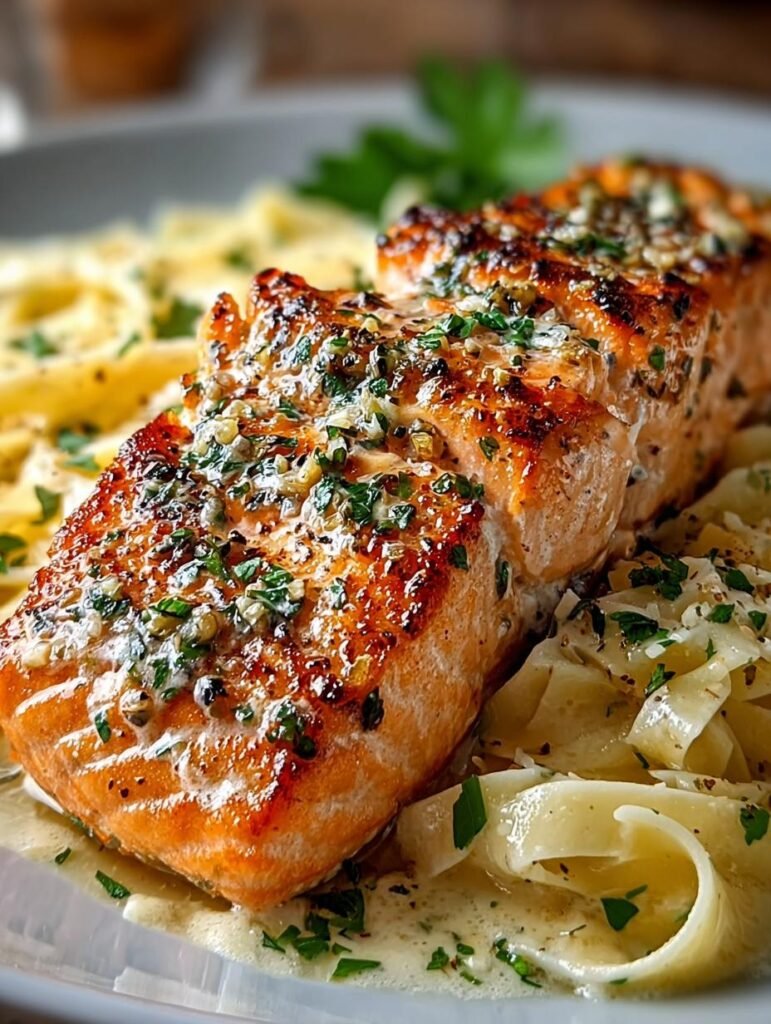 Creamy Garlic Butter Salmon