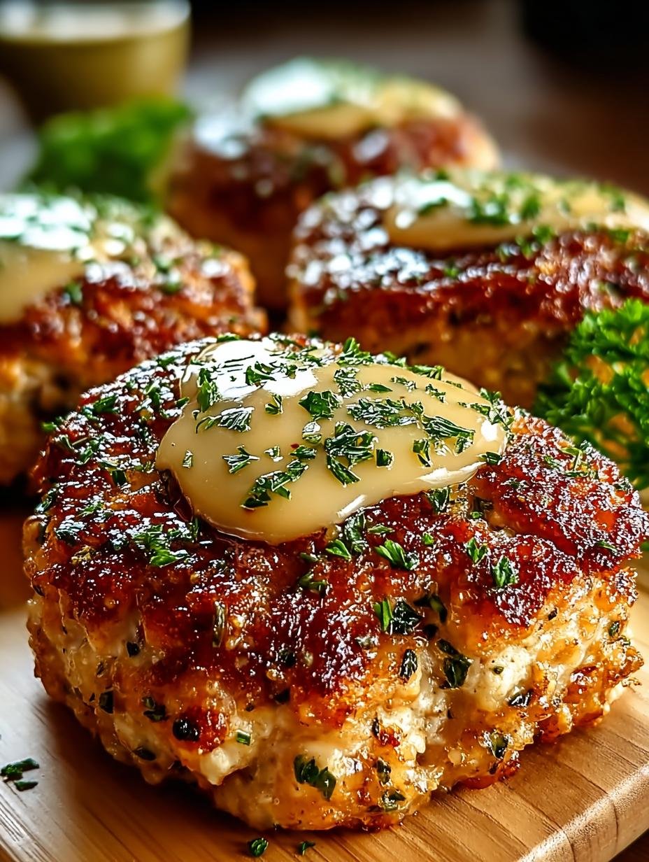 Garlic Parmesan Chicken Meatloaves: 5 Irresistible Tips - Garlic Parmesan Chicken Meatloaves - main visual representation