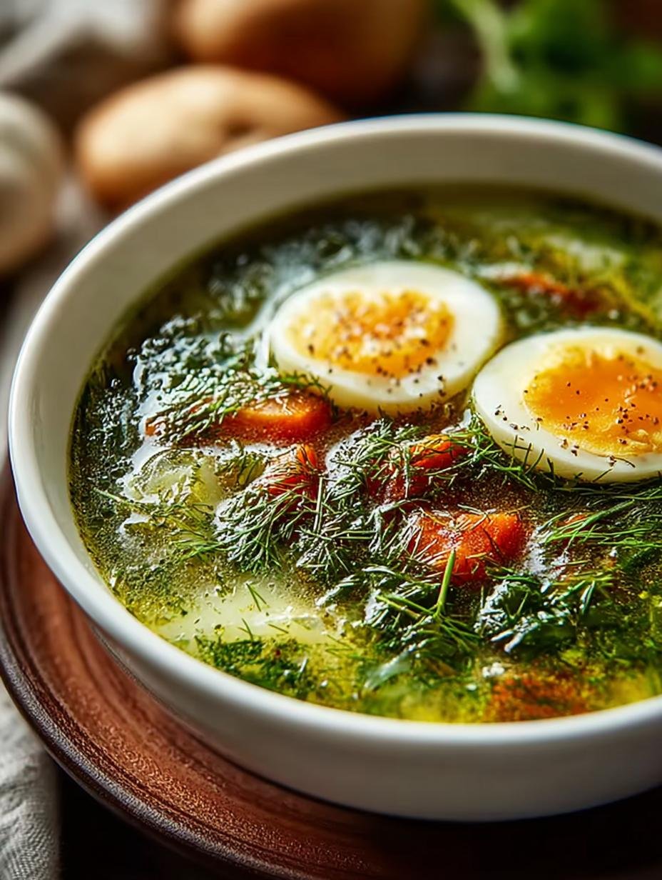 Green Borscht: 5 Secrets to Mastering This Delightful Soup - Green Borscht - main visual representation